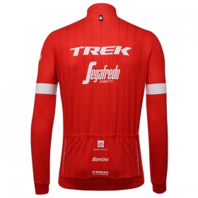 Maillot vélo 2018 Trek-Segafredo Manches Longues N001